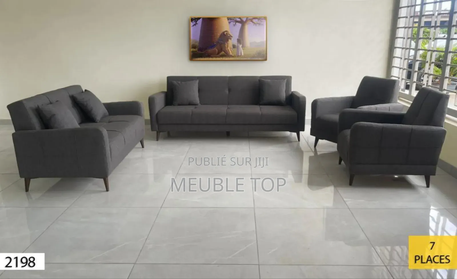 Salon Fabriqué Au Sénégal