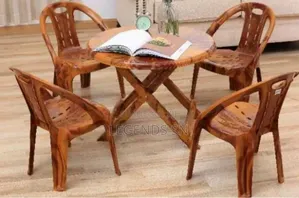 Table À Manger 4 Chaise en Plastique