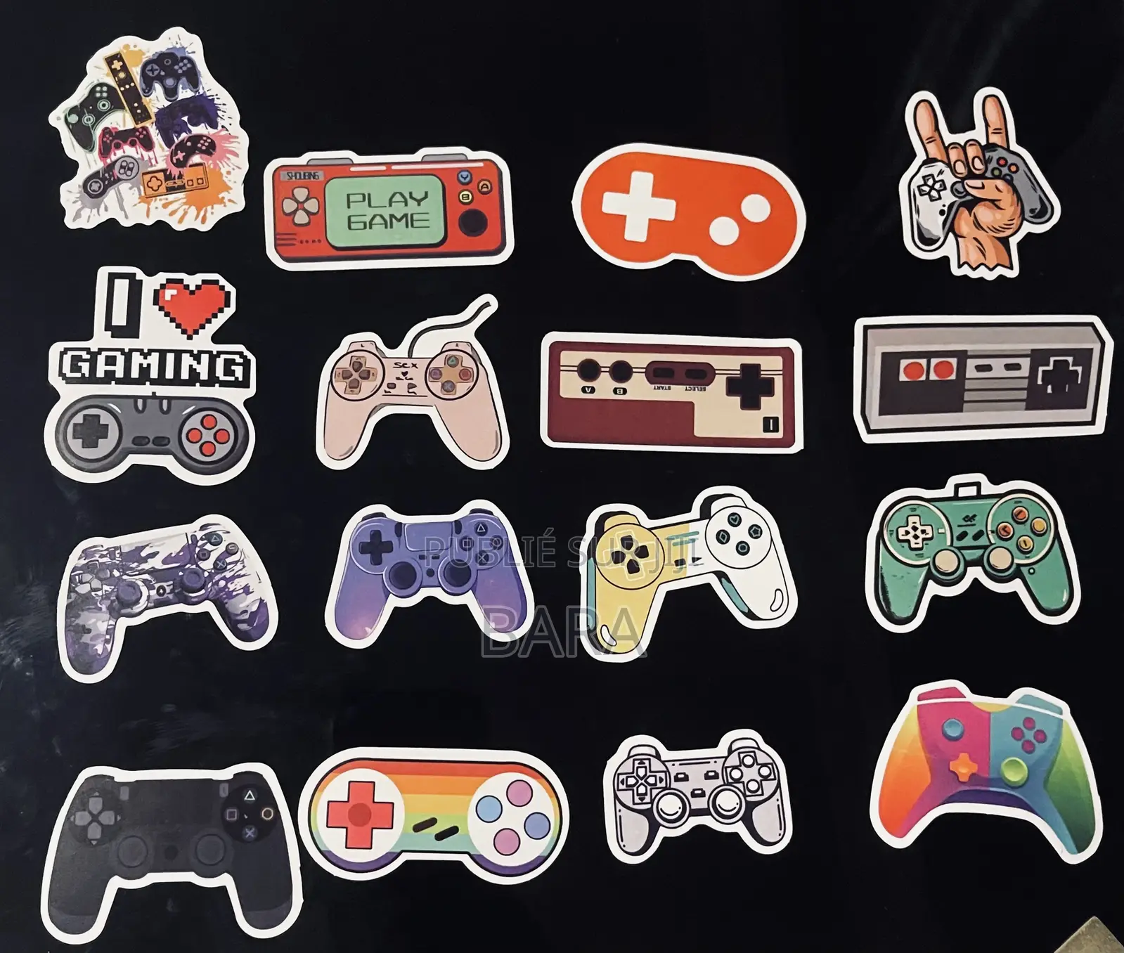 Sticker/Autocollant Games
