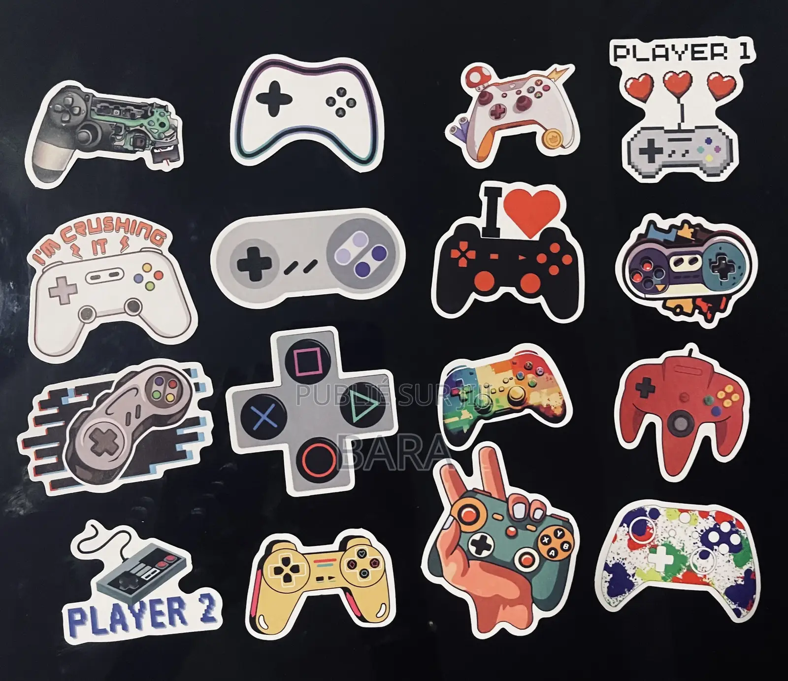 Sticker/Autocollant Games