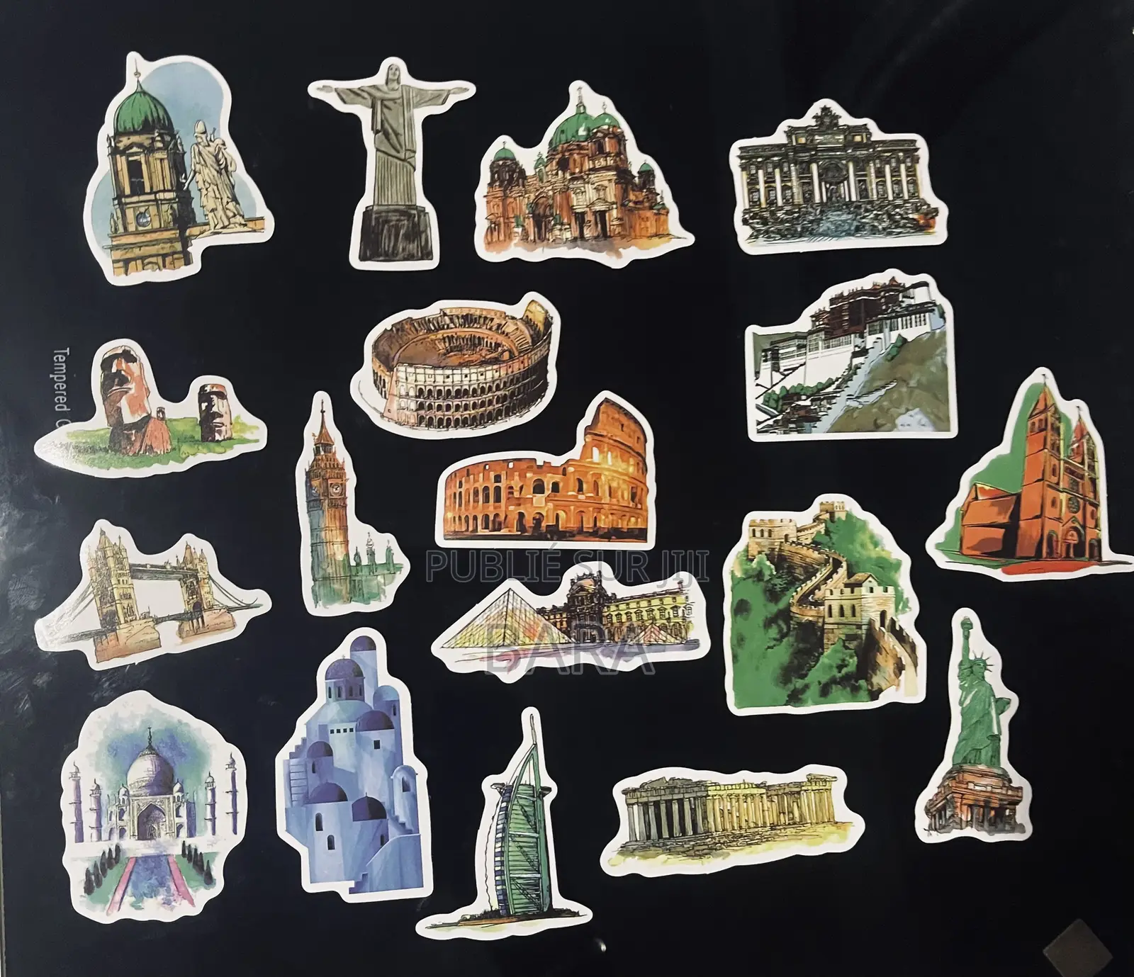 Stickers/Autollants Monument