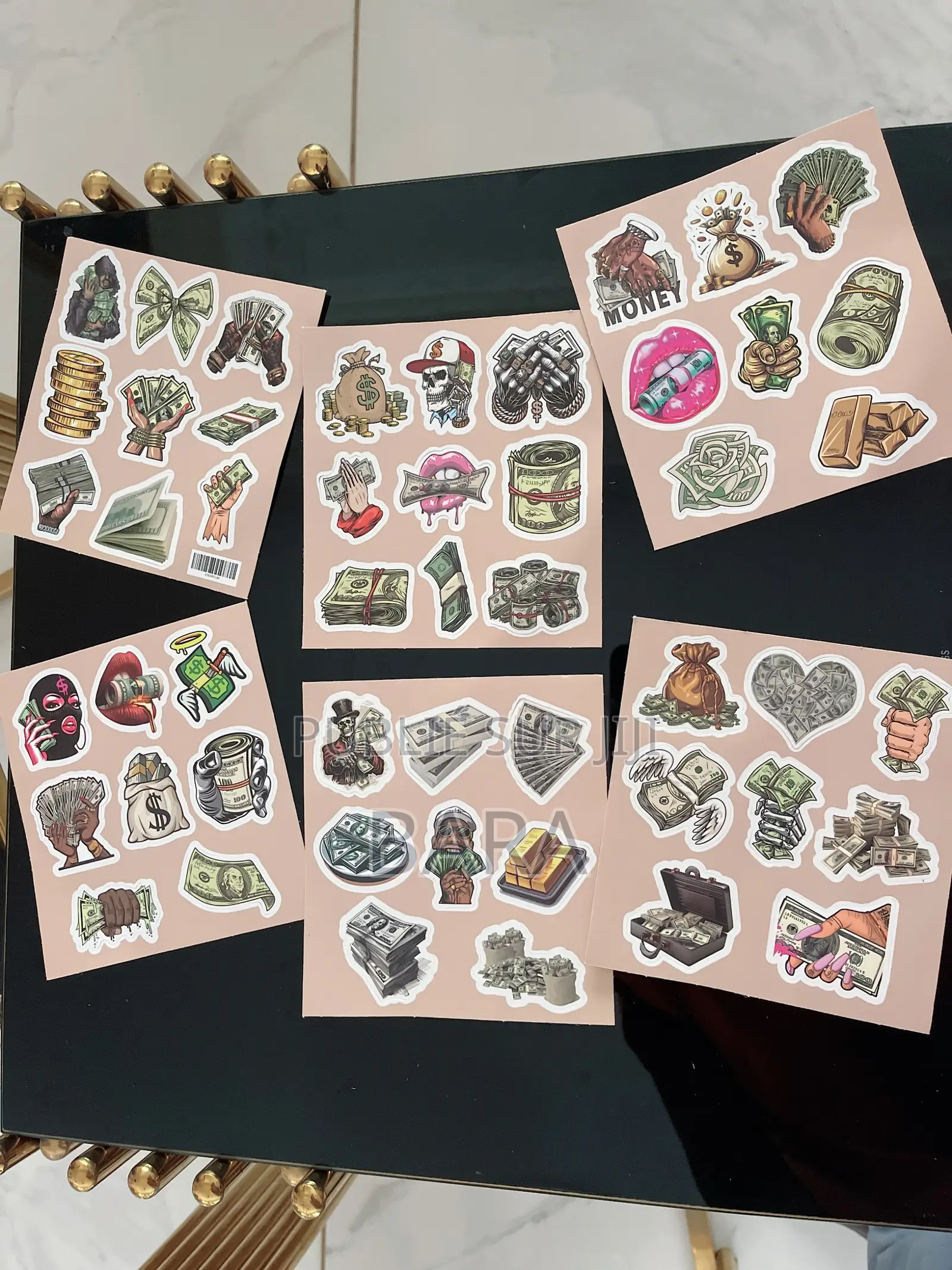 Stickers/Autocollant Argent