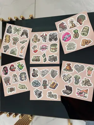 Stickers/Autocollant Argent