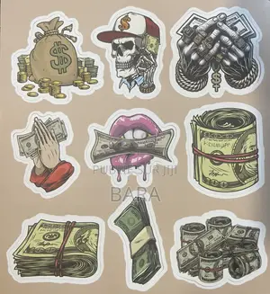 Stickers/Autocollant Argent