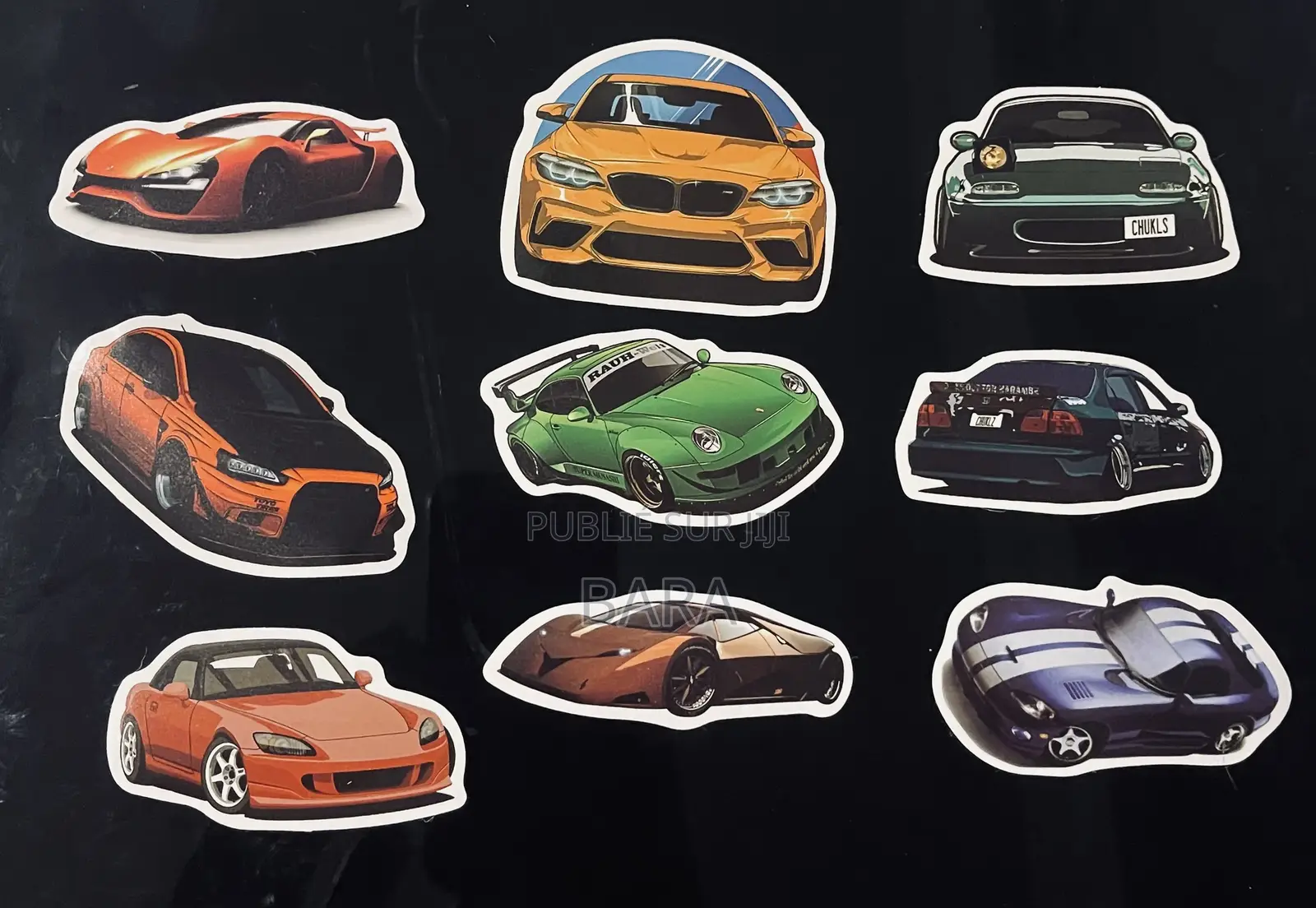 Stickers/Autocollants Voitures