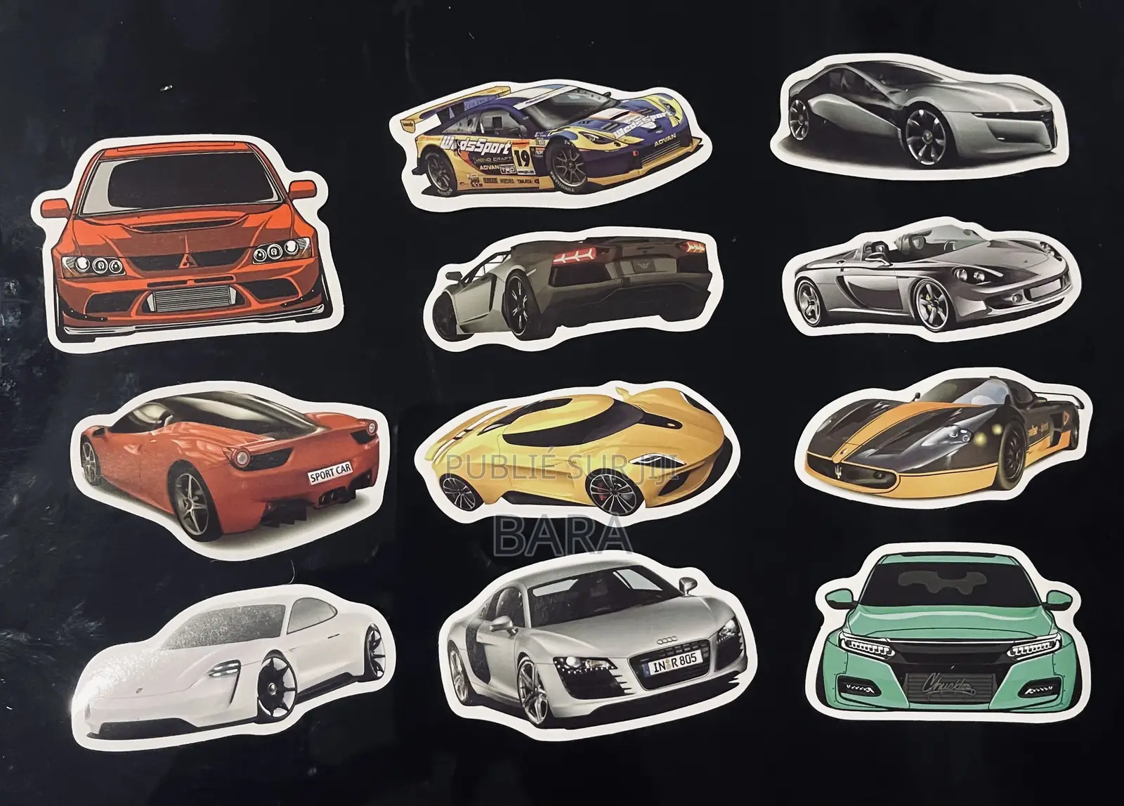 Stickers/Autocollants Voitures