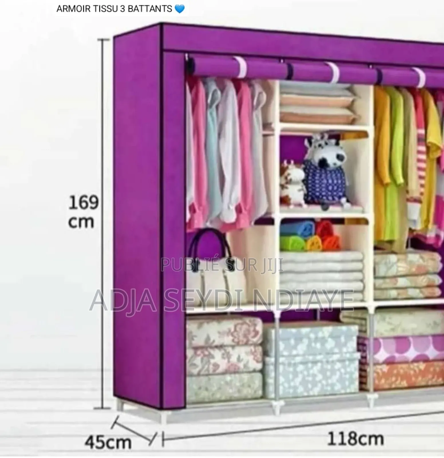 Armoire Tussi 3battants