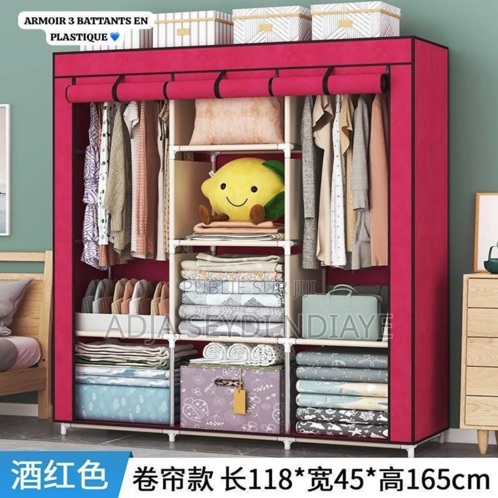 Armoire Tussi 3battants