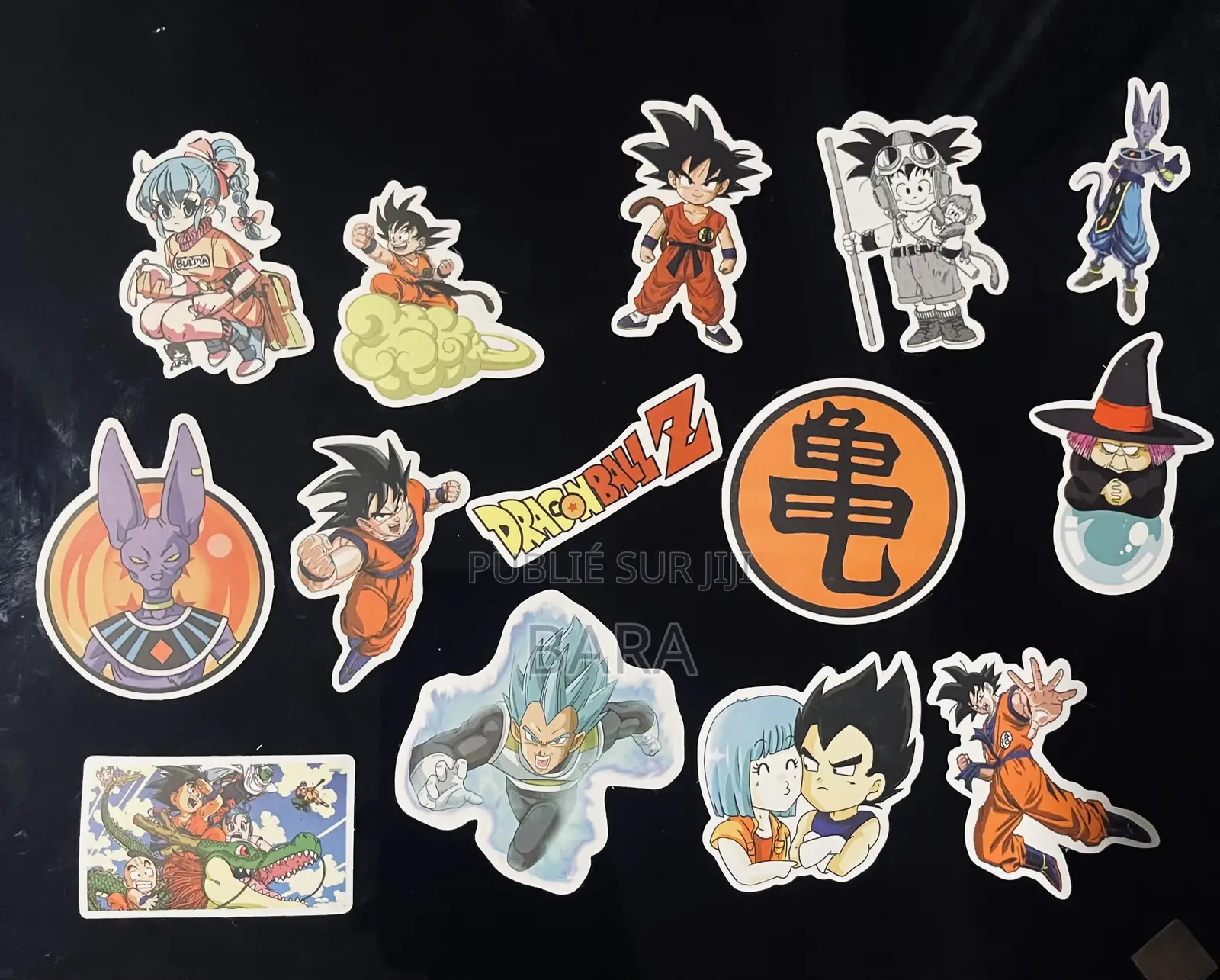 Stickers/Autocollants DBZ
