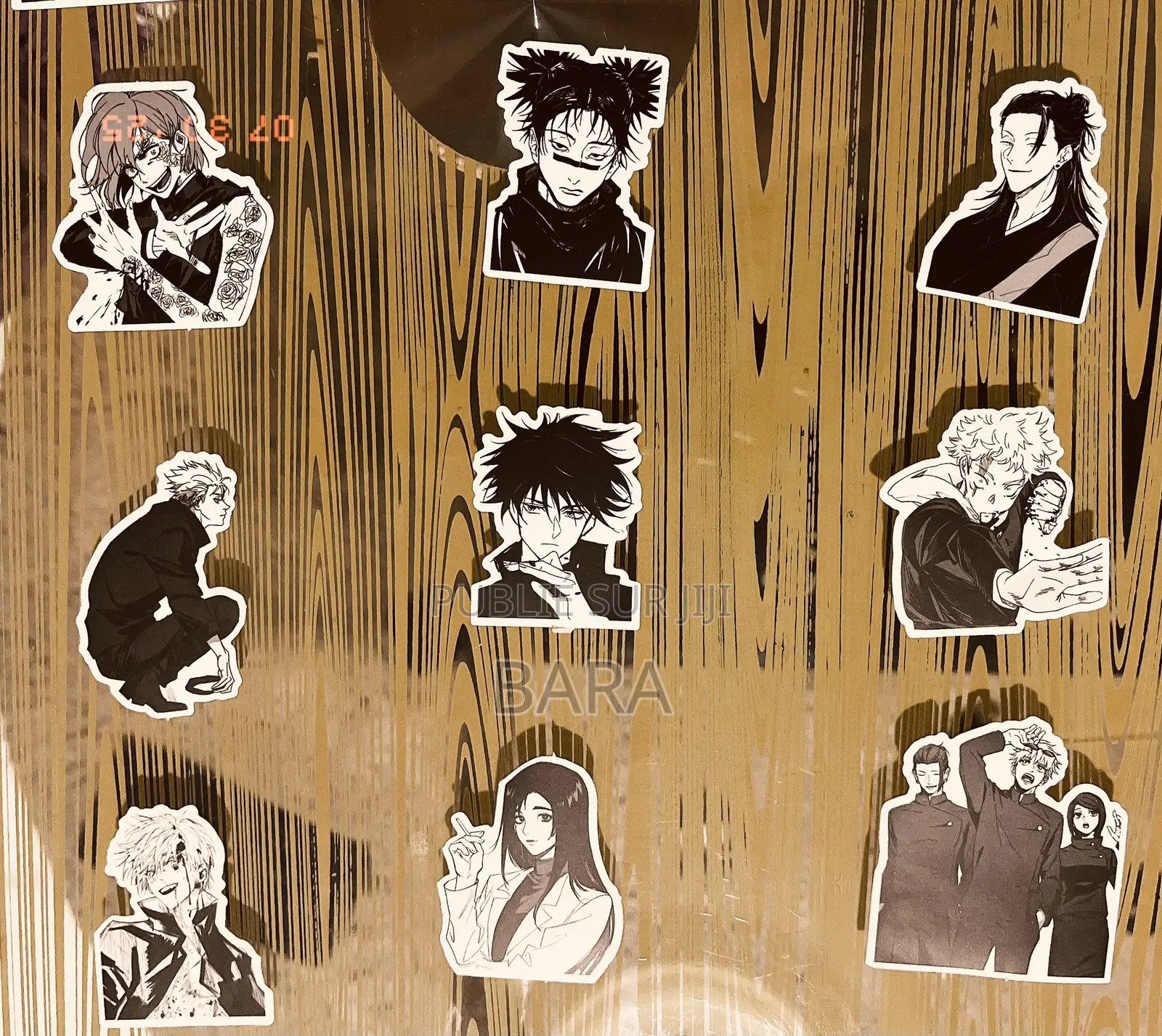 Stickers/Autocollants Jujutsu Kaisen