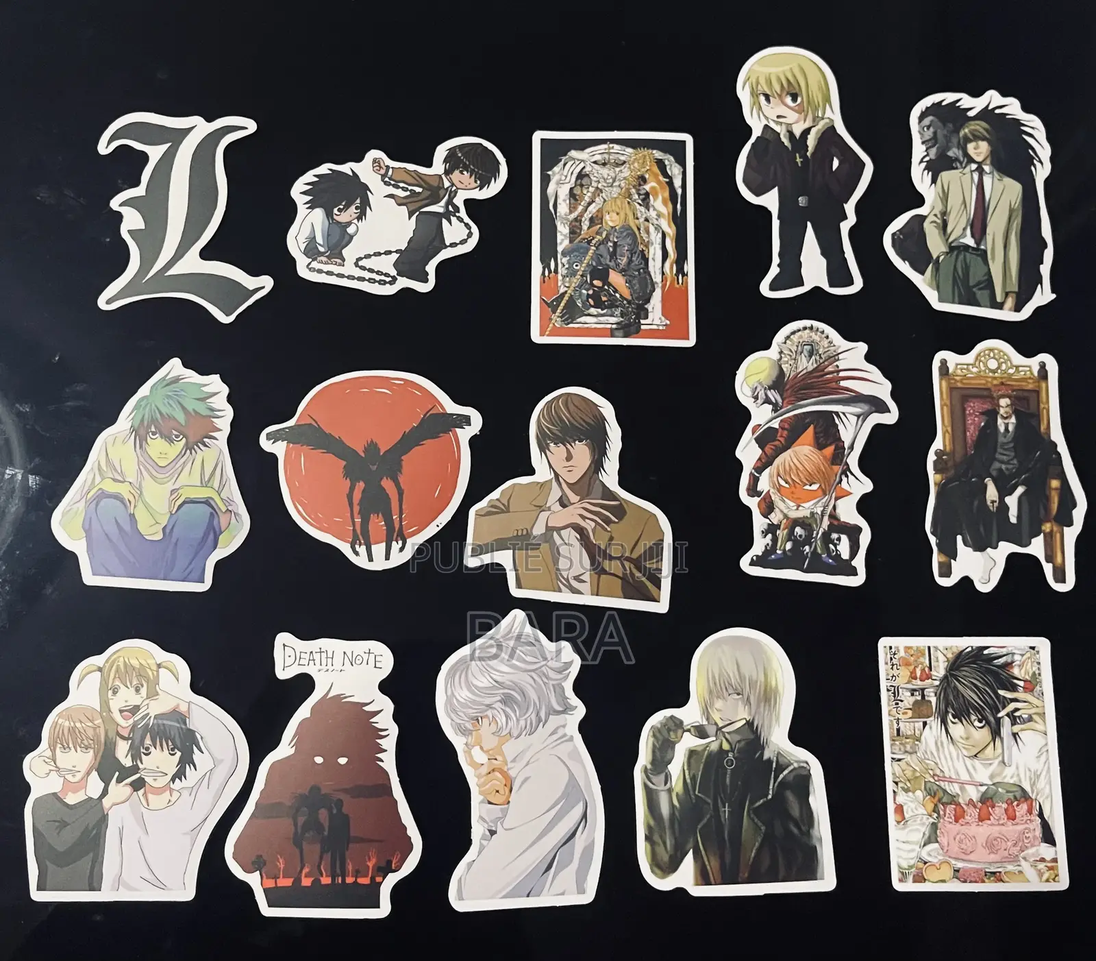 Stickers/Autocollants Death Note