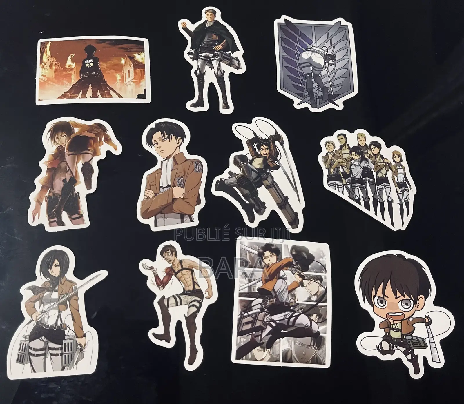 Stickers/Autocollants Attaque Des Titans
