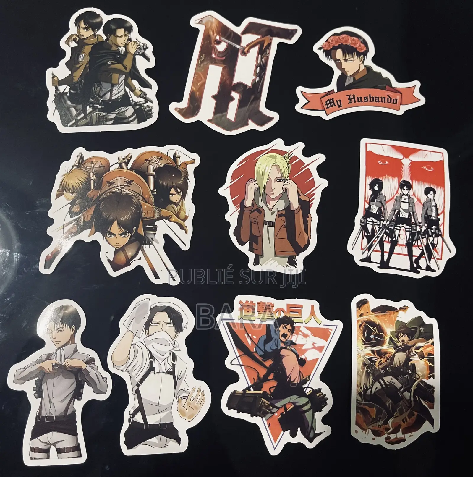 Stickers/Autocollants Attaque Des Titans