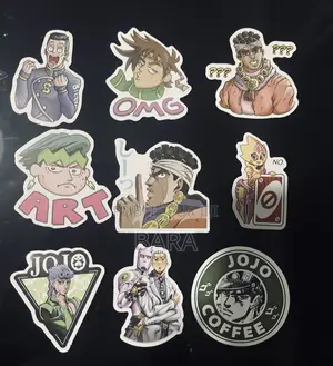 Stickers/Autocollants Jojo’S Bizarre Adventure