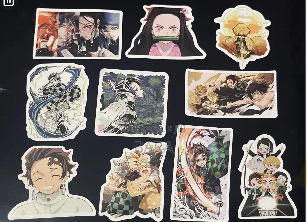 Stickers/Autocollants Demon Slayer