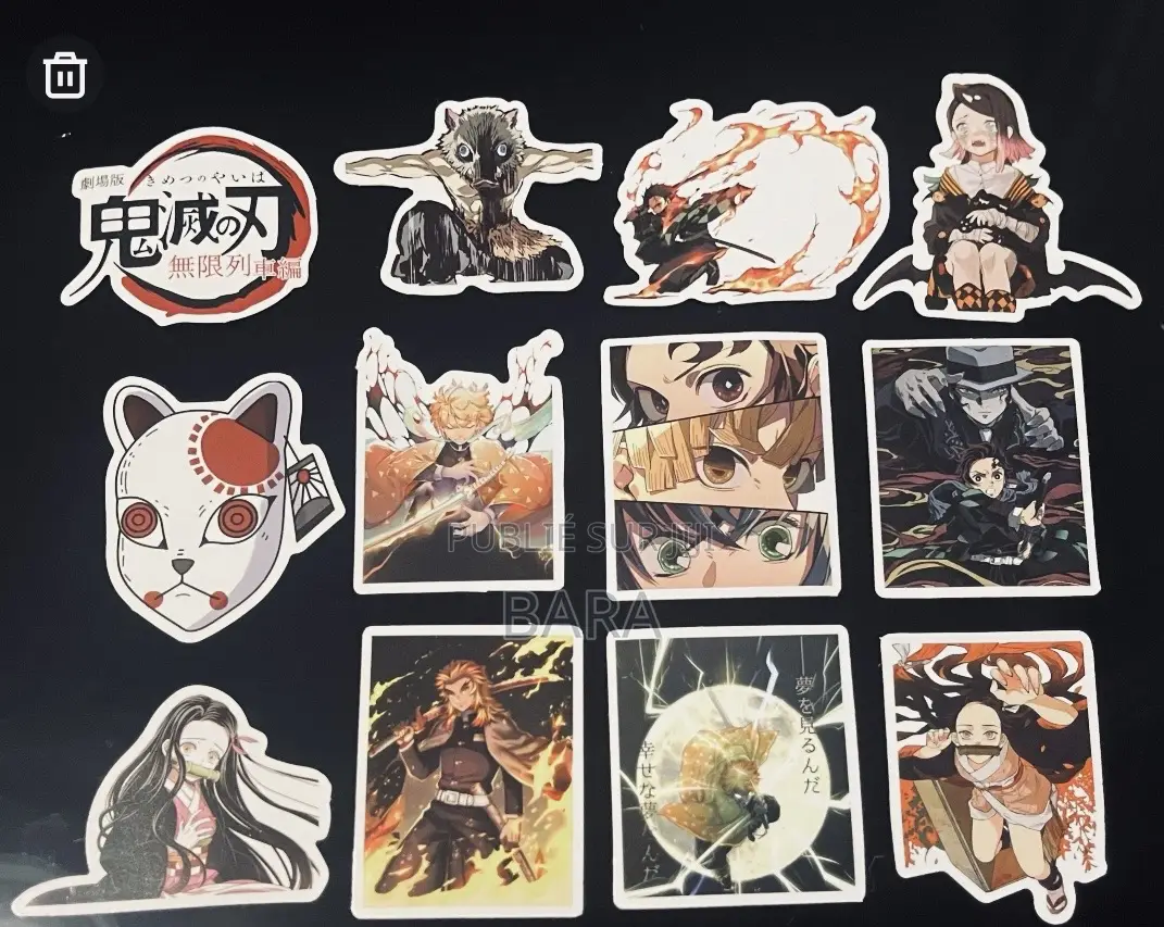 Stickers/Autocollants Demon Slayer