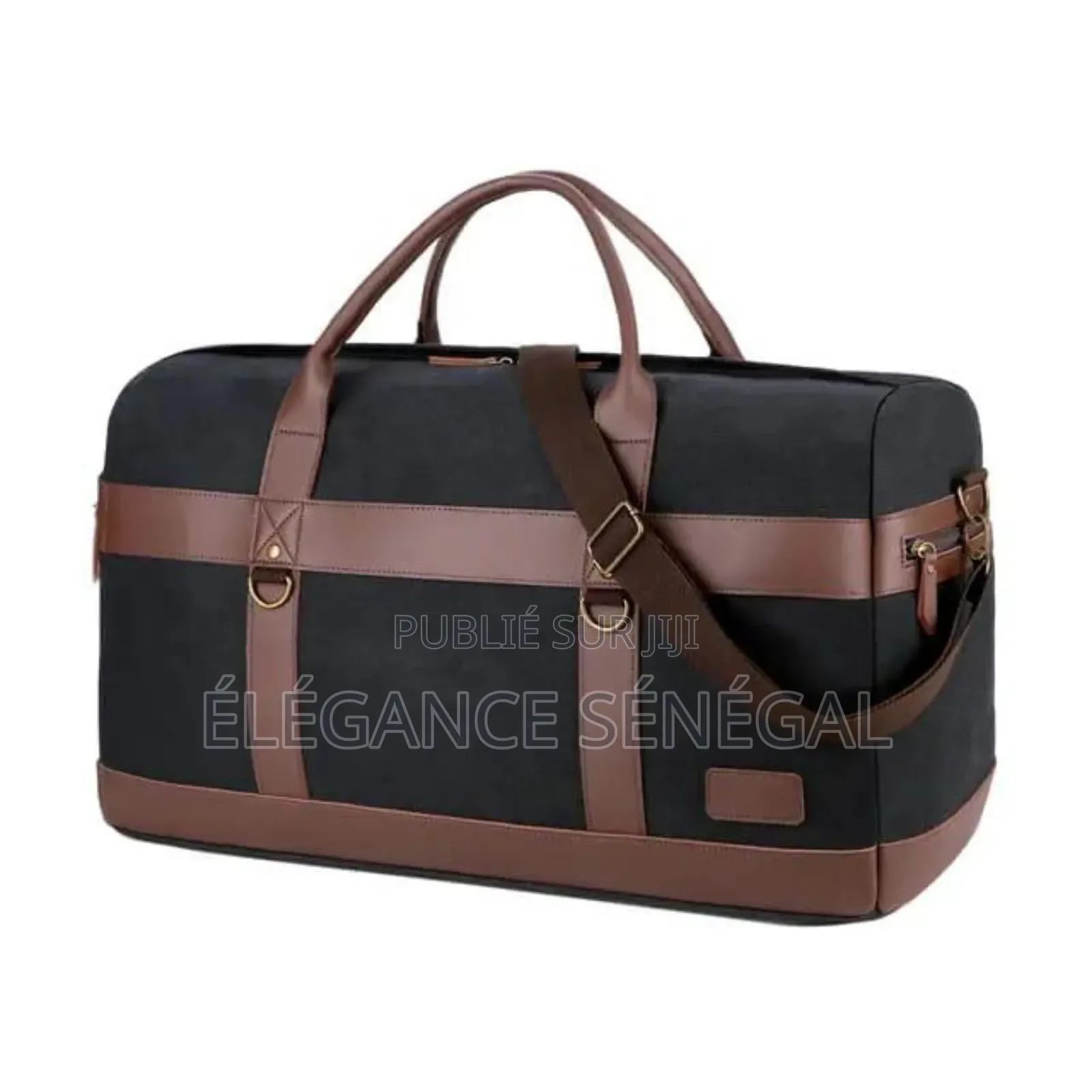 Sac De Voyage En Cuir -tissu Dakar