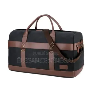 Sac De Voyage En Cuir -tissu Dakar