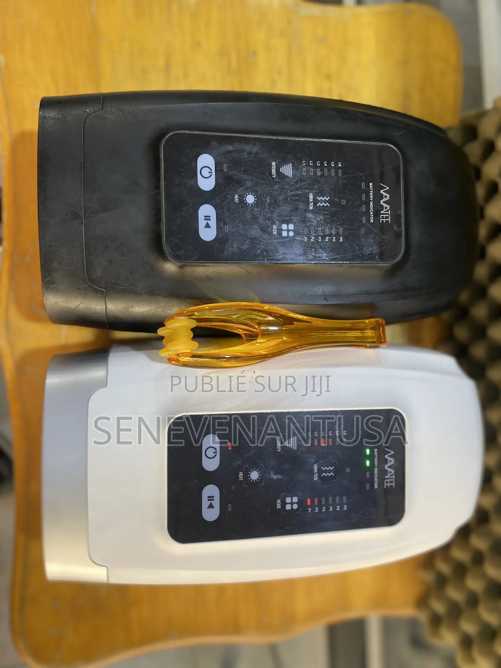 Masajeador De Mano Recargable Con Calor Eléctrico Inalá 