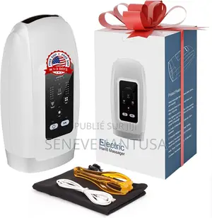 Masajeador De Mano Recargable Con Calor Eléctrico Inalá 