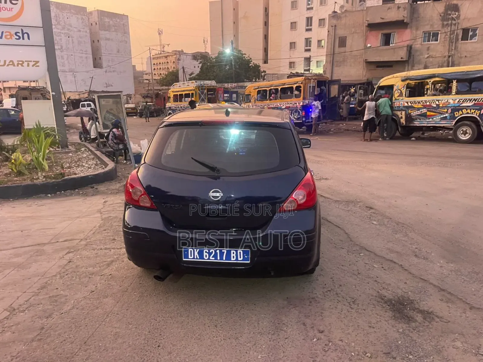 Nissan Versa 2011 Noir