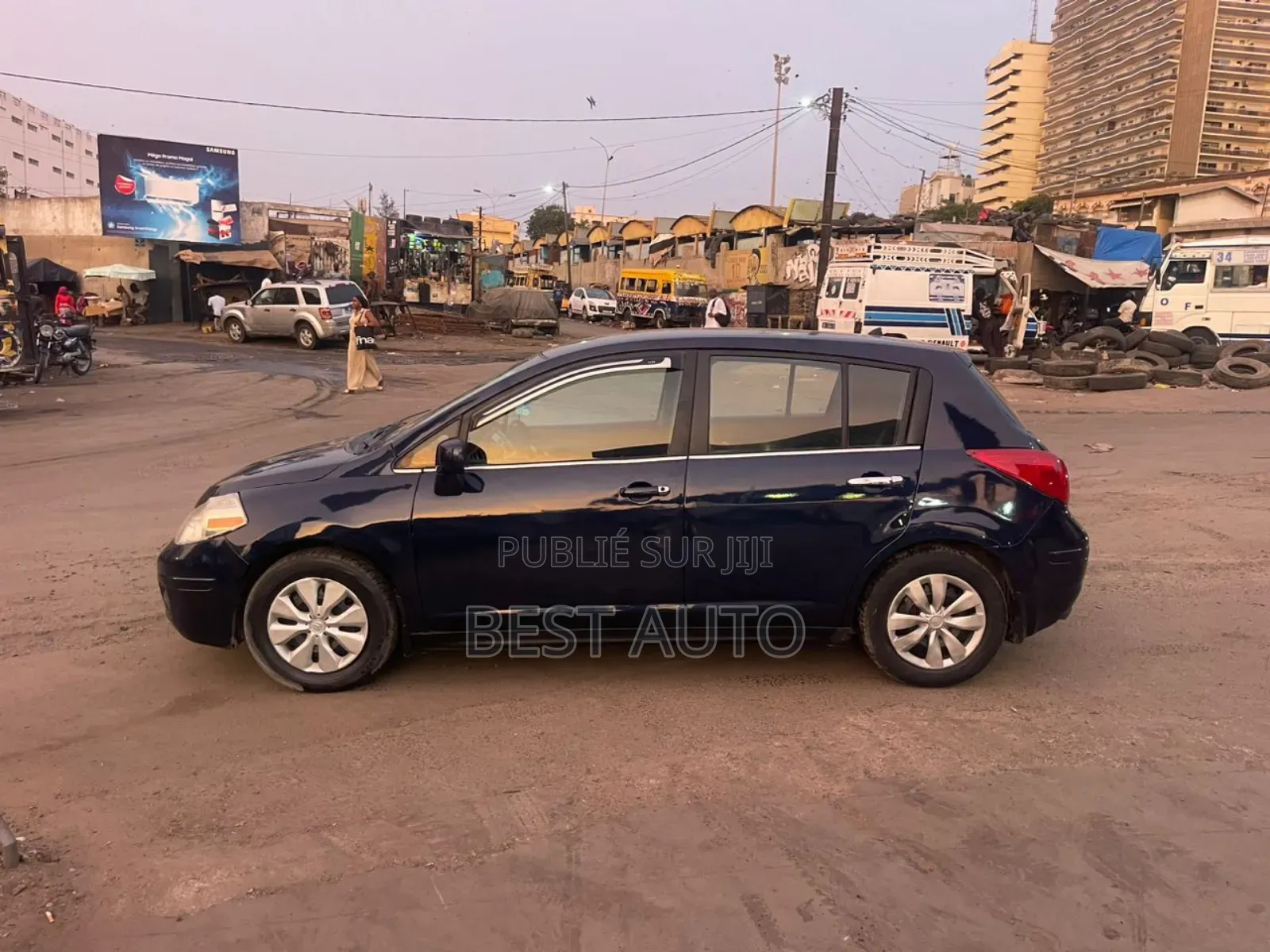 Nissan Versa 2011 Noir