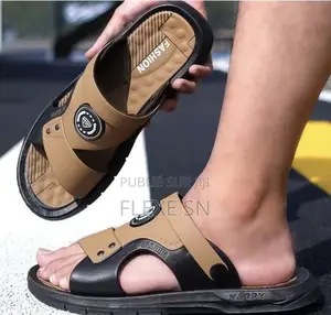 Sandales Antidérapantes Pour Hommes Kaki