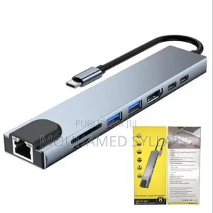 Photo - Adaptateur Multifonction 8 en 1 Rj45