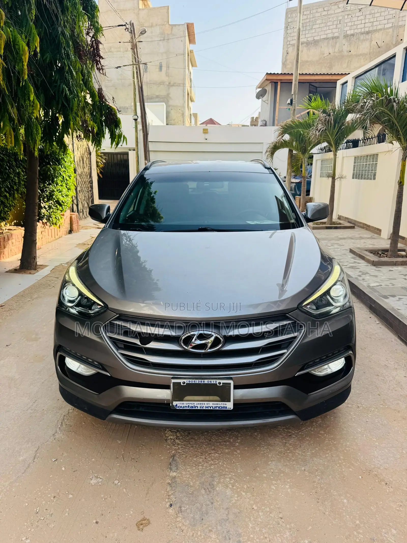 Hyundai Santa Fe SE AWD 2018 Gris