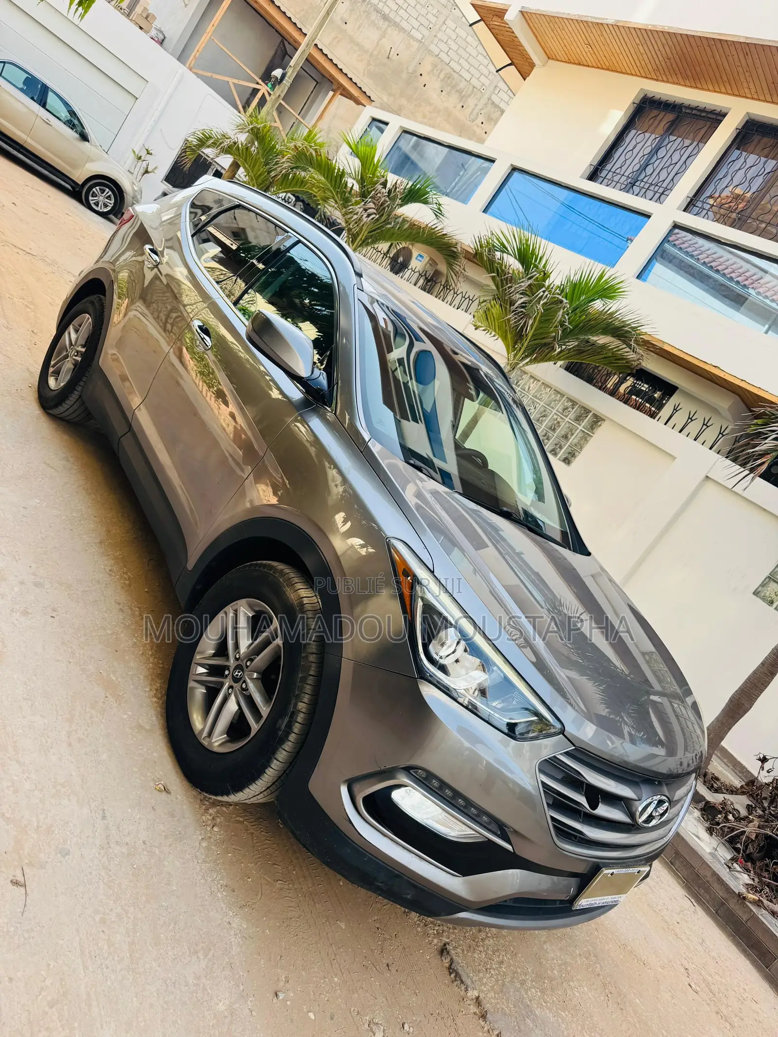 Hyundai Santa Fe SE AWD 2018 Gris
