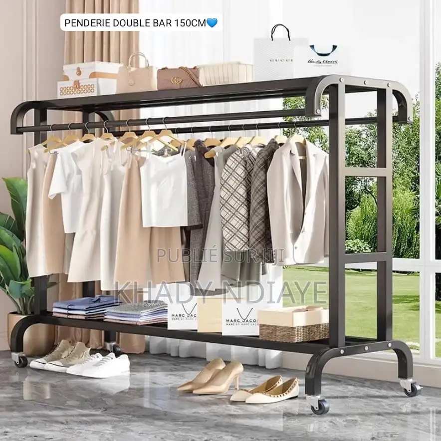 Penderie Double Barre