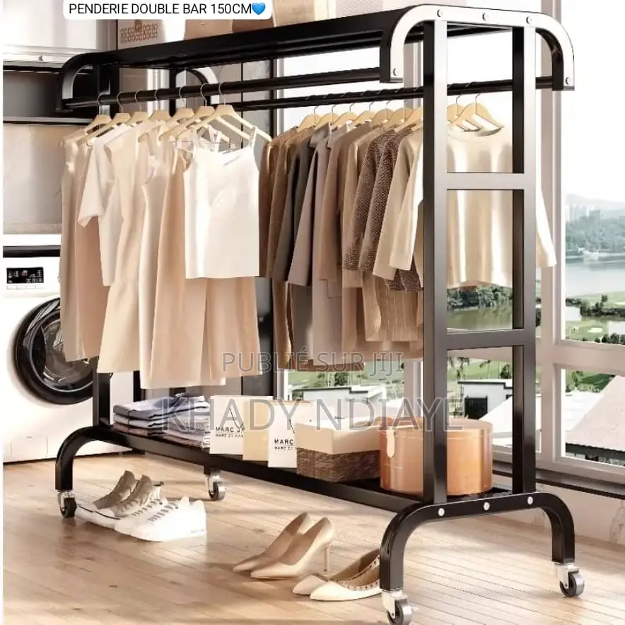 Penderie Double Barre