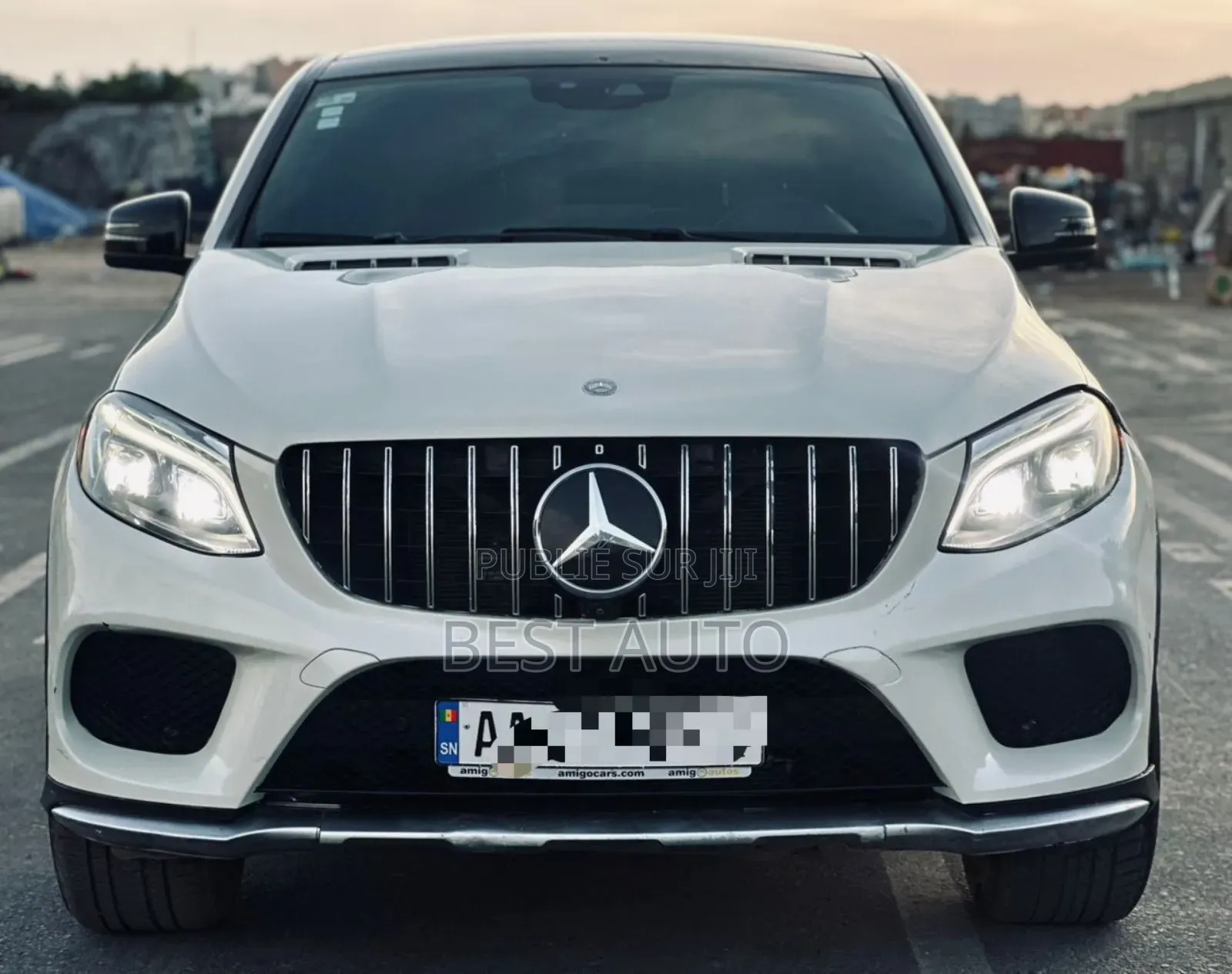 Mercedes-Benz GLE-Class 2016 Blanc