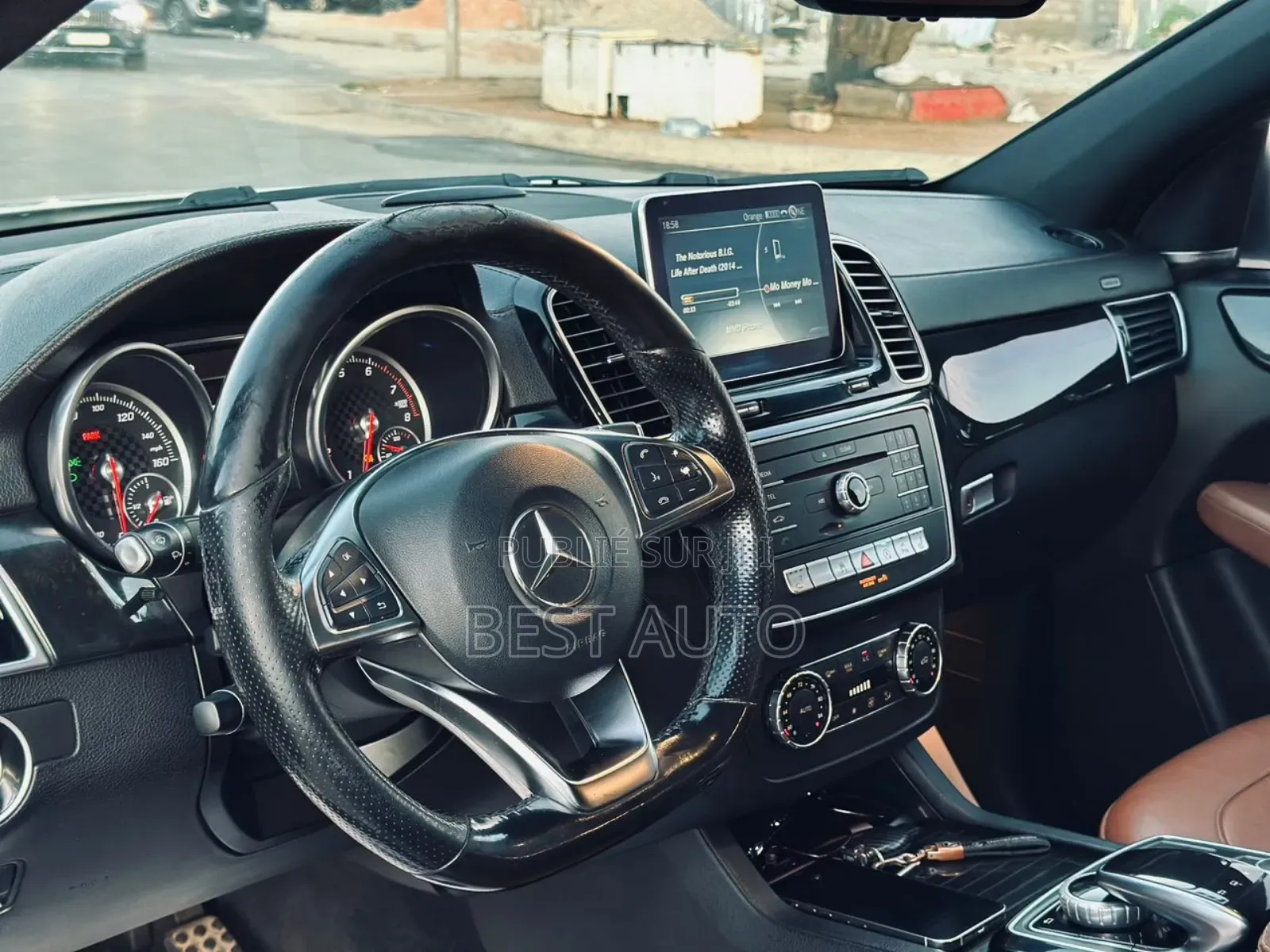 Mercedes-Benz GLE-Class 2016 Blanc