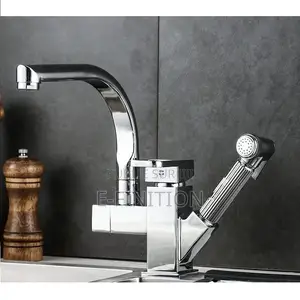 Photo - Robinet De Cuisine Mitigeur Gris