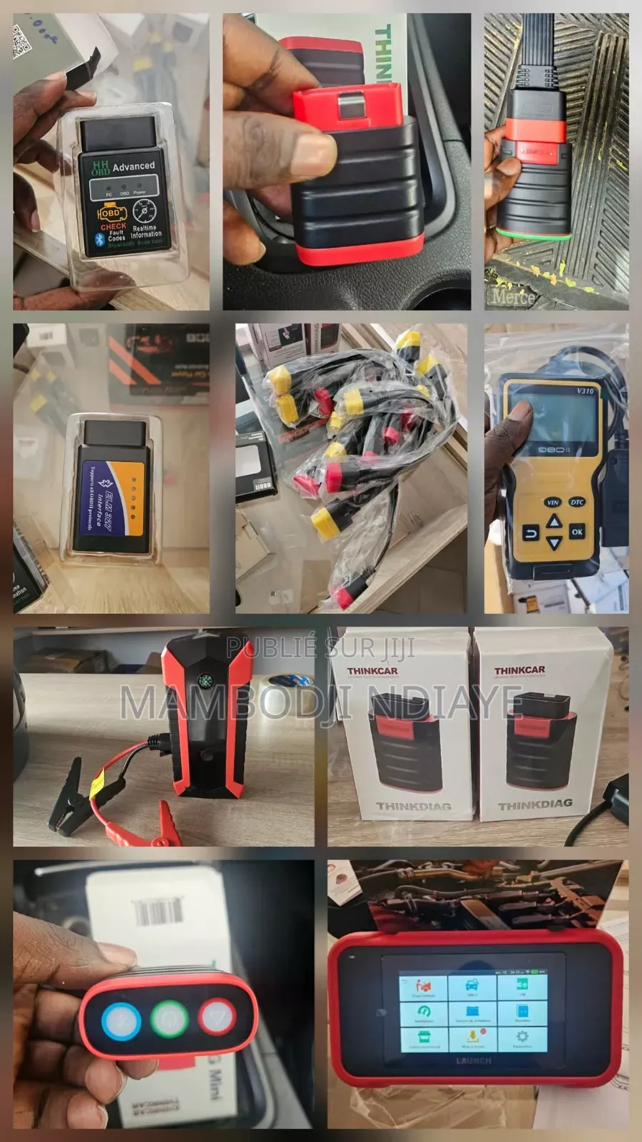 Thinkdiag, Obd, Booster Batterie, Obd Bluetooth, Câble