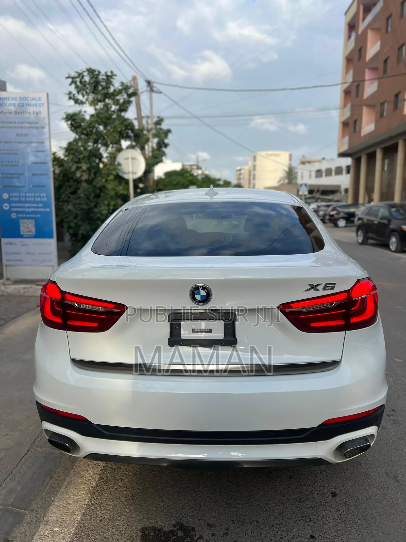 BMW X6 M Sport 2018 Blanc
