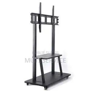 Support Tv Sur Pieds Avec Roulettes Mobile, 32" À 75"