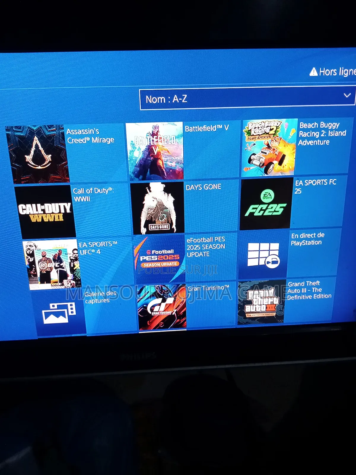 Ps4 Flaché + 24 Jeux Slim