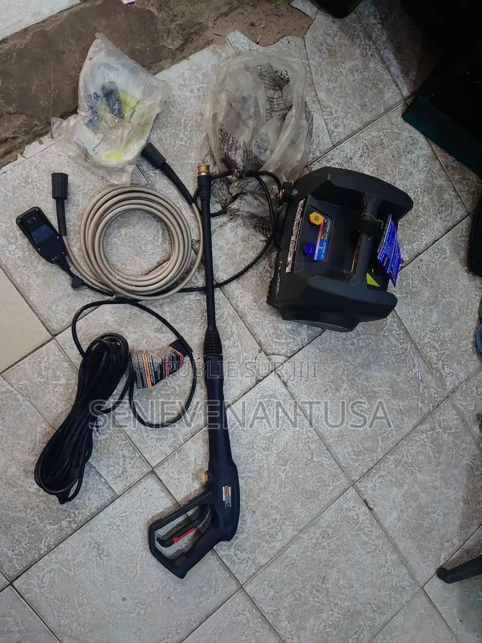 Nettoyeur Haute Pression À Eau Froide Ryobi Ry141612 - Noir