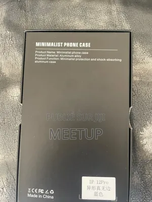 Coque Minimalist iPhone