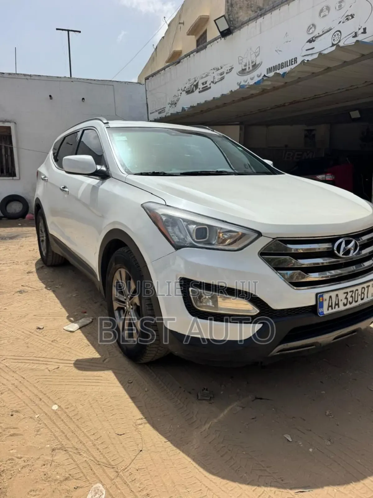 Hyundai Santa Fe 2015 Blanc