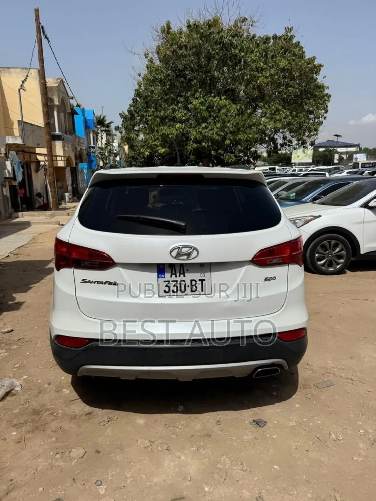 Hyundai Santa Fe 2015 Blanc