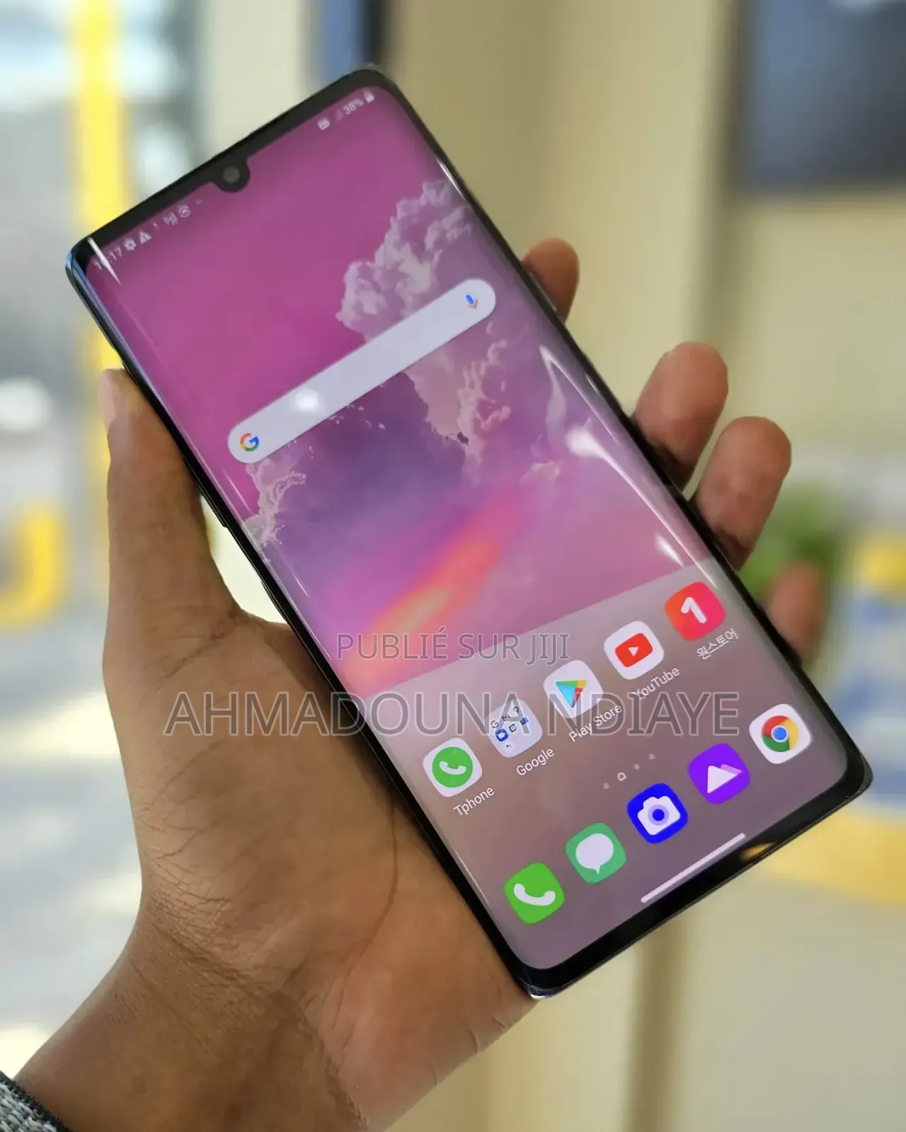 New LG Velvet 5G 128 GB Black