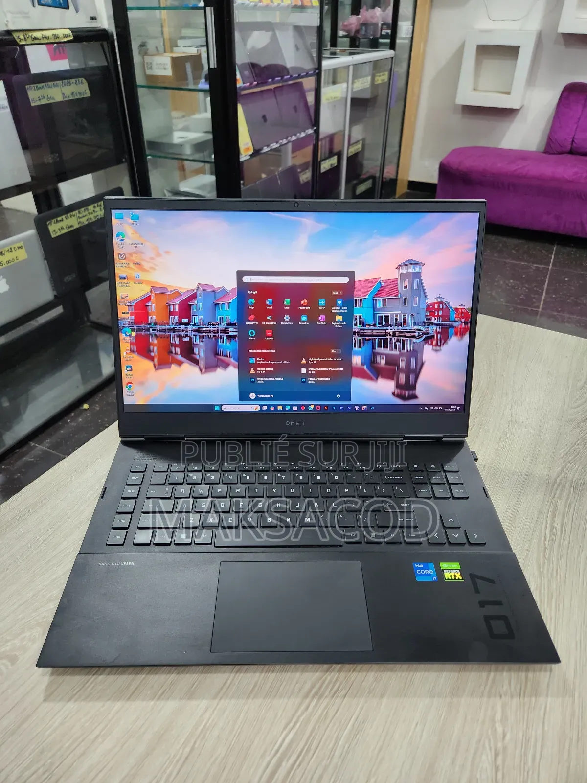 Ordinateur Portable HP Omen 17 16GB Intel Core I7 SSD 512GB