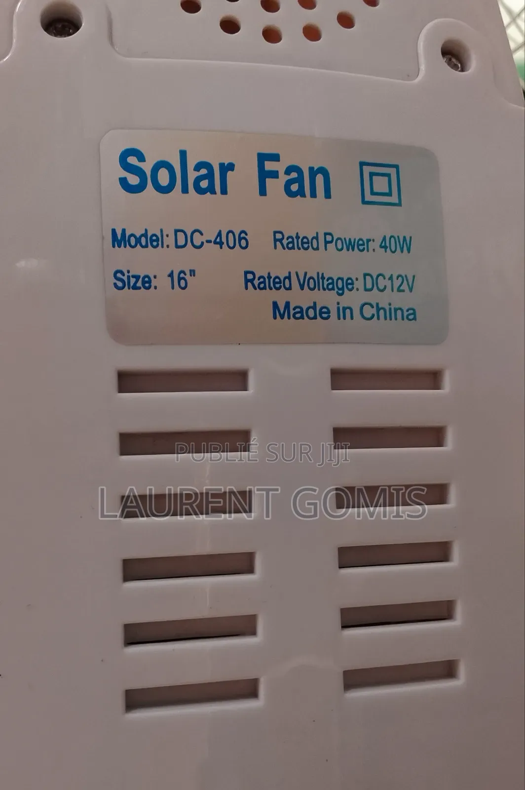 Ventilos Solaires Ac/Dc