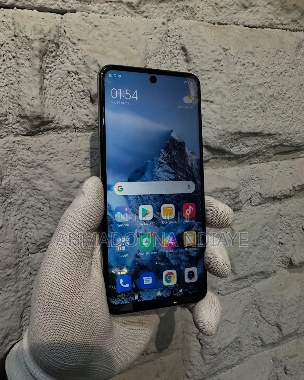 New Xiaomi Redmi Note 9 Pro 5G 128 GB Blanc