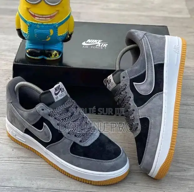 Air Force One Gris Noir Pointure 41 a 45