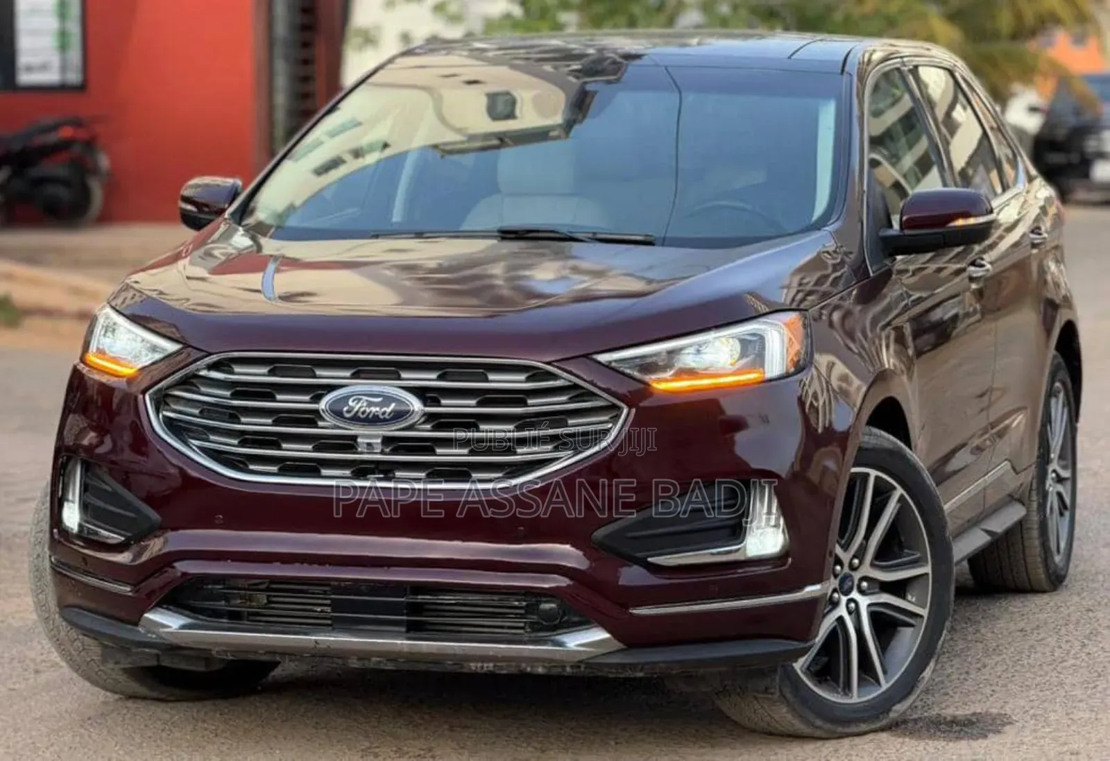 Ford Edge Titanium AWD 2019 Bordeaux
