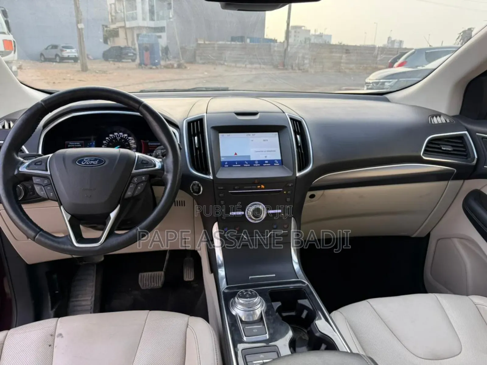Ford Edge Titanium AWD 2019 Bordeaux